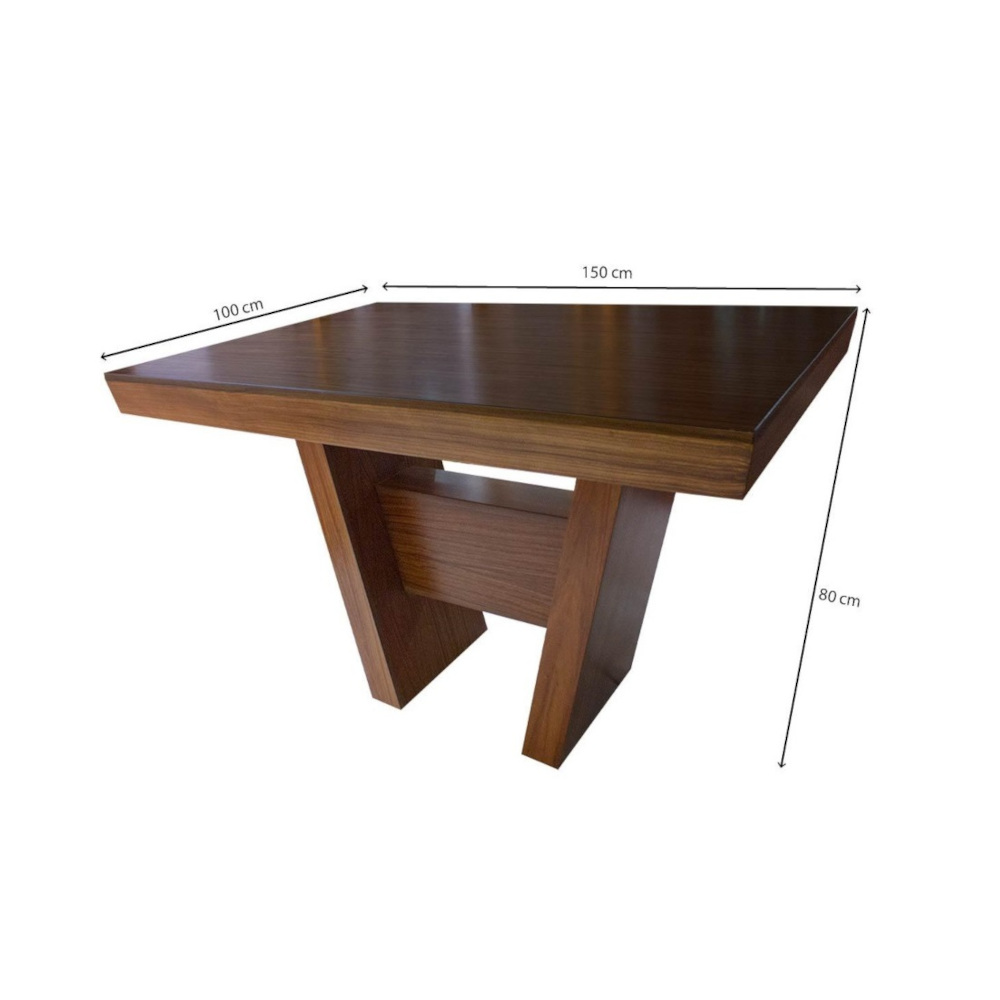 Foto 6 pulgar | Comedor De Madera Para 6 Personas