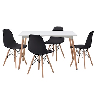 Foto 1 | Comedor Alterego Blanco con 4 Sillas