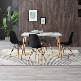 Foto 7 | Comedor Alterego Blanco con 4 Sillas