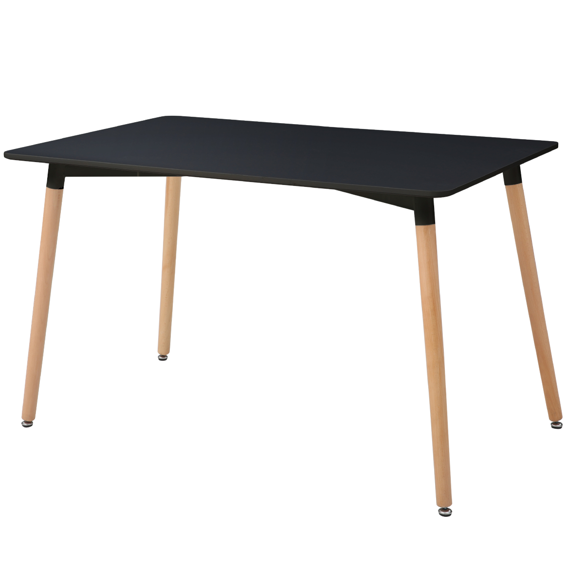 Foto 4 | Comedor Completo Alterego con Mesa Negra y 4 Sillas Blancas
