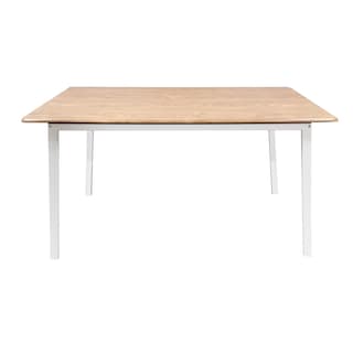 Foto 2 | Set De Comedor Mesa Rectangular + 6 Sillas Top Living K6-comb Color Café Y Blanco
