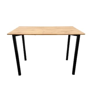 Foto 3 | Set Comedor Mesa Rectangular + 4 Sillas Top Living K4-comn Color Café Y Negro