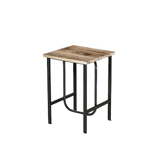 Foto 5 | Set De Comedor Mesa Rectangular + 4 Bancos Top Living K4-squaren Color Café Y Negro