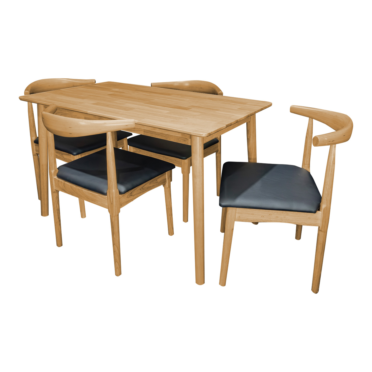 Comedor 4 Sillas Bossa Victoria Maple