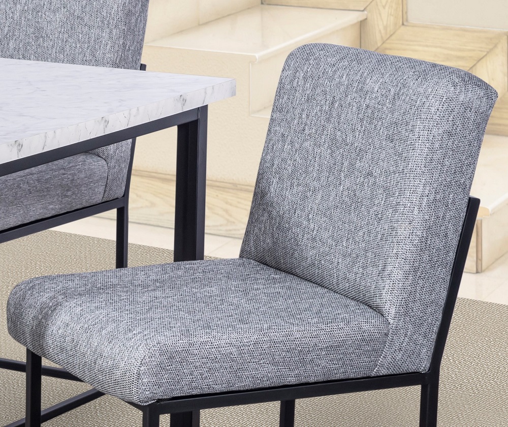 Foto 4 pulgar | Comedor Mobilkraft Soria 4 Sillas Rectangular Tubular Y Cubierta De Formica