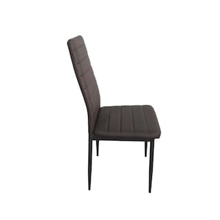 Foto 3 | Juego De Comedor 6 Sillas Y Mesa De Vidrio Templado Moderno