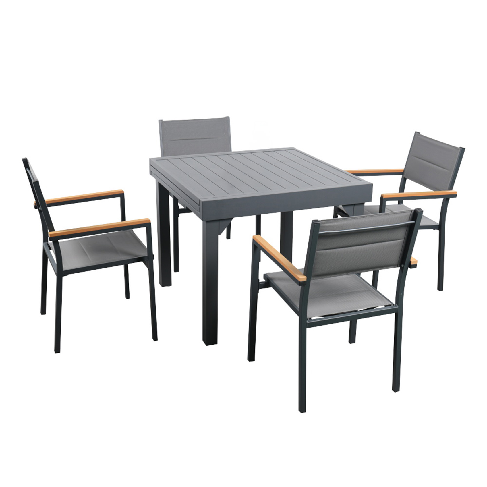 Foto 1 | Comedor Extensible Ilios Innova 4 Sillas
