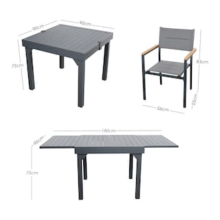 Foto 2 | Comedor Extensible Ilios Innova 4 Sillas
