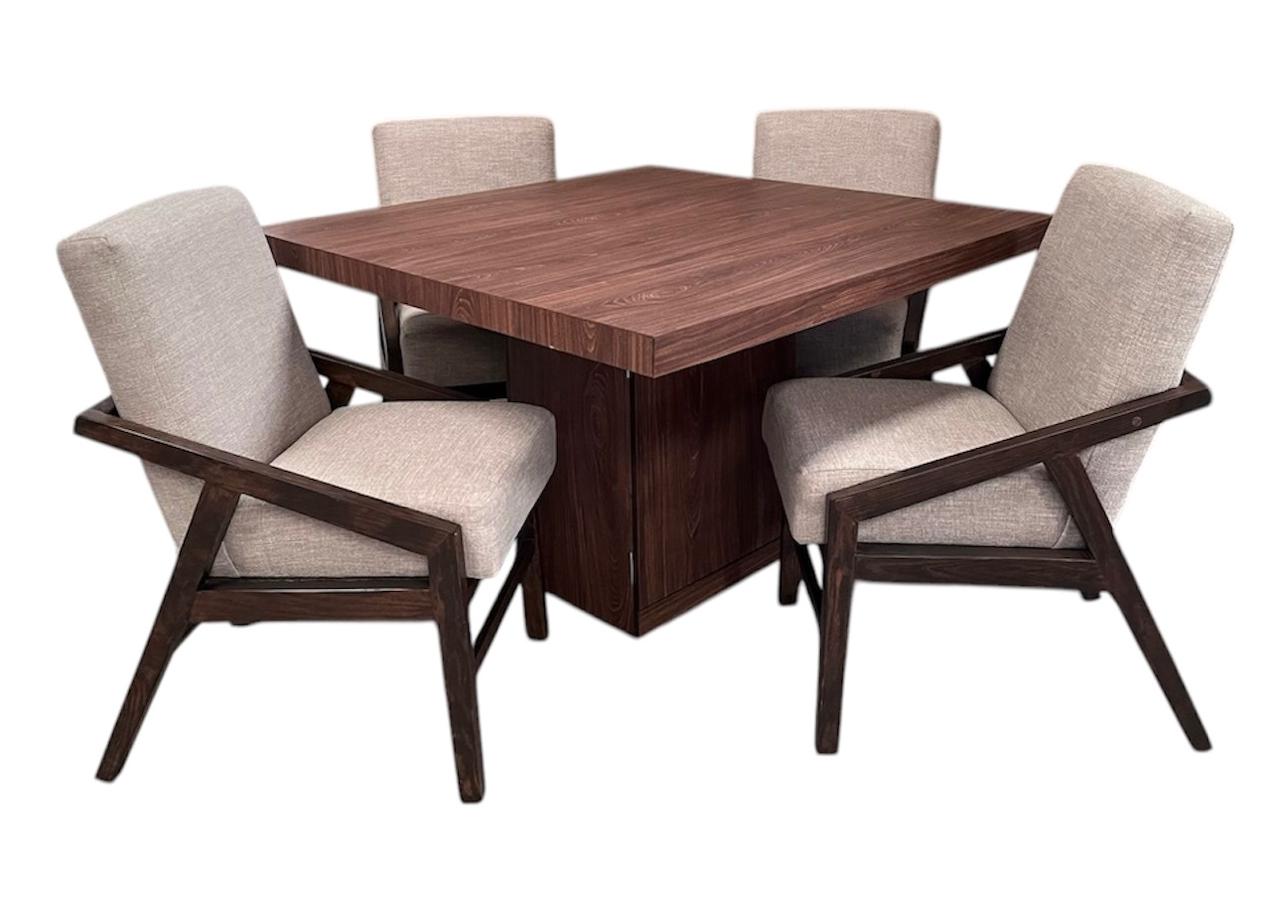 Foto 5 pulgar | Set De Comedor 4 Sillas Salvanto Denver