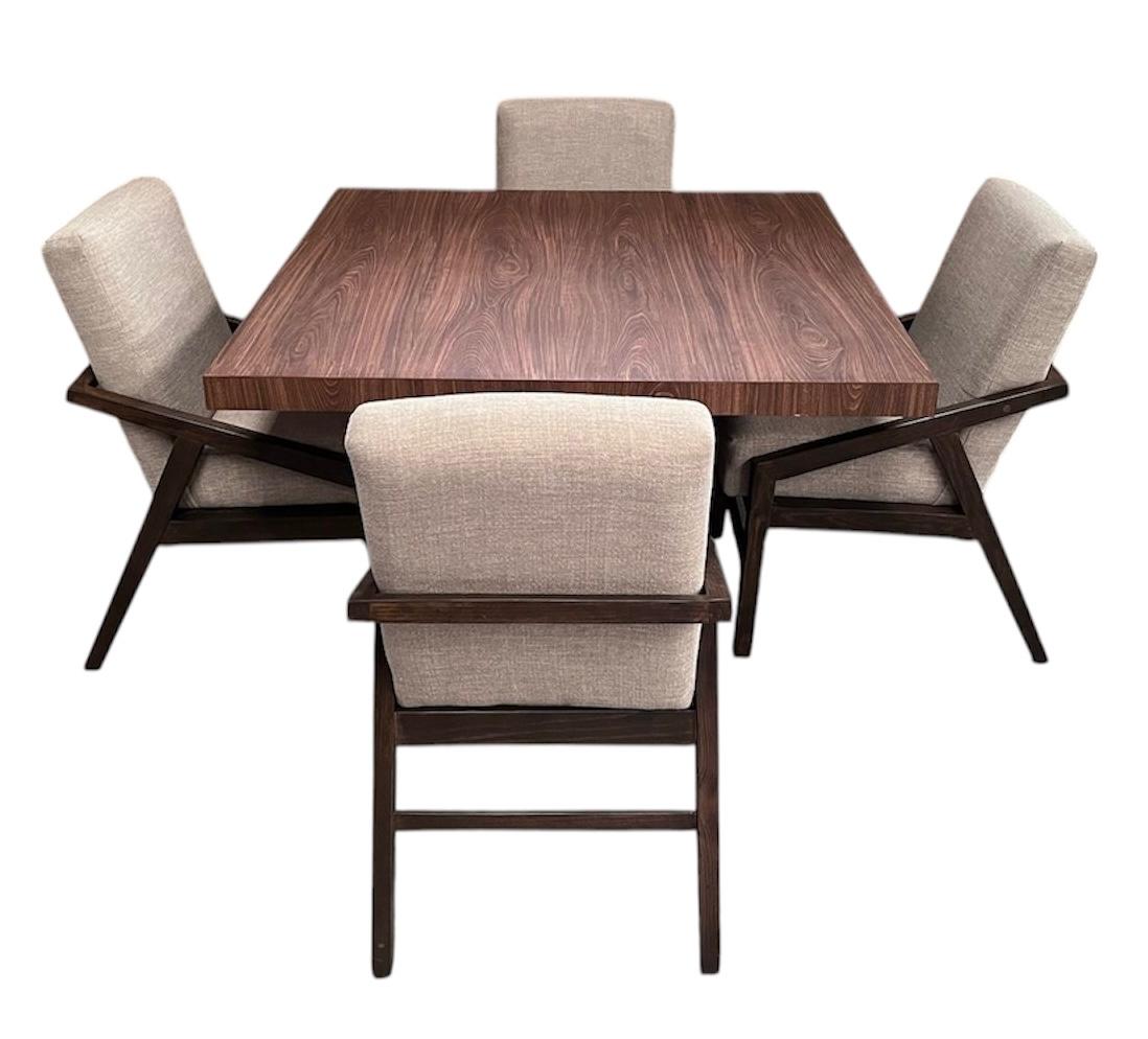Foto 7 pulgar | Set De Comedor 4 Sillas Salvanto Denver