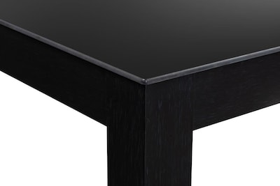 Foto 5 | Comedor Japón 4 Sillas Y Banca Gris Madera Y Cristal