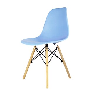 Foto 5 | Comdeor Cristal Rectangular Para 4 Personas Sillas Oslo Azul