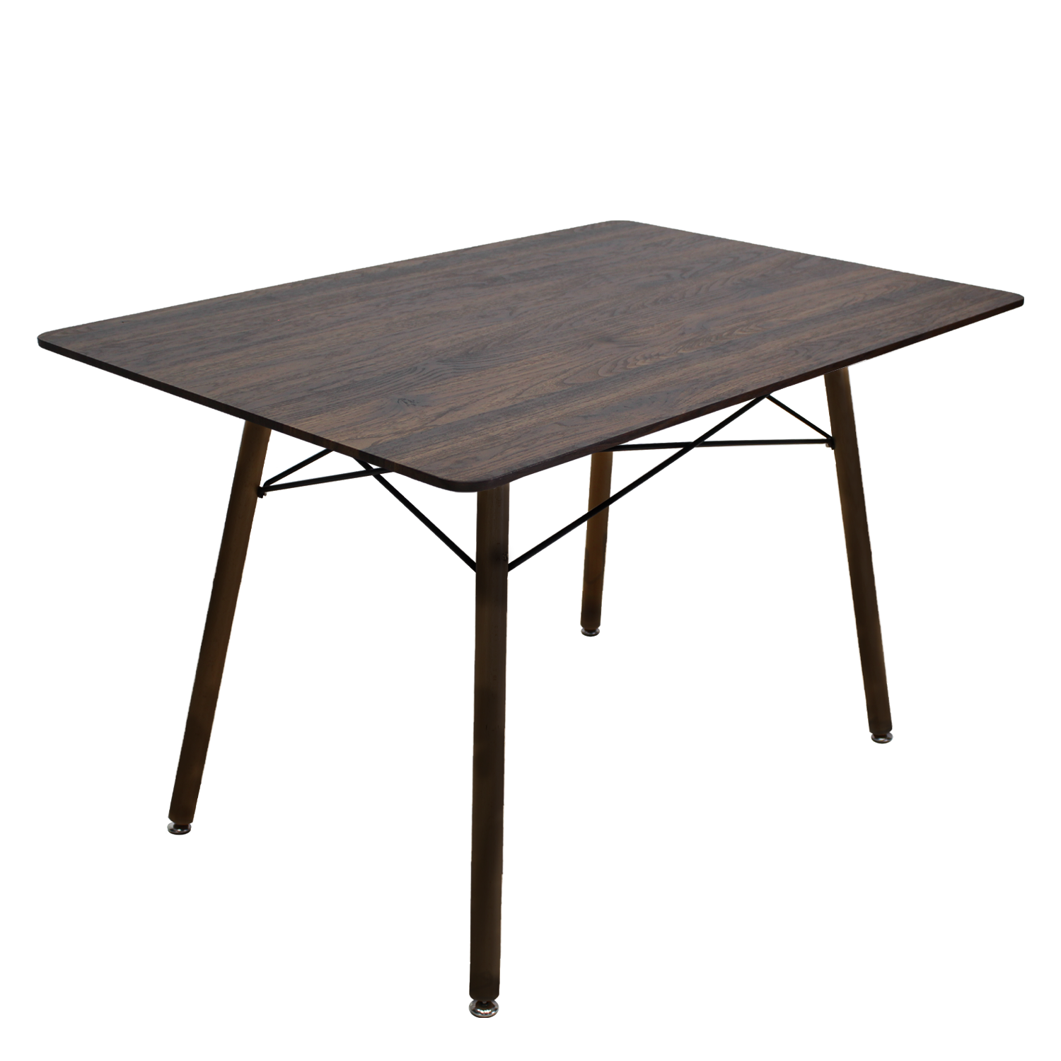 Foto 3 pulgar | Comedor Oslo Rectangular Nogal Para 4 Personas Sillas Oslo Amarillas