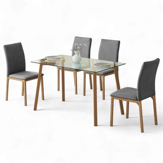 Foto 2 | Comedor con 4 Sillas