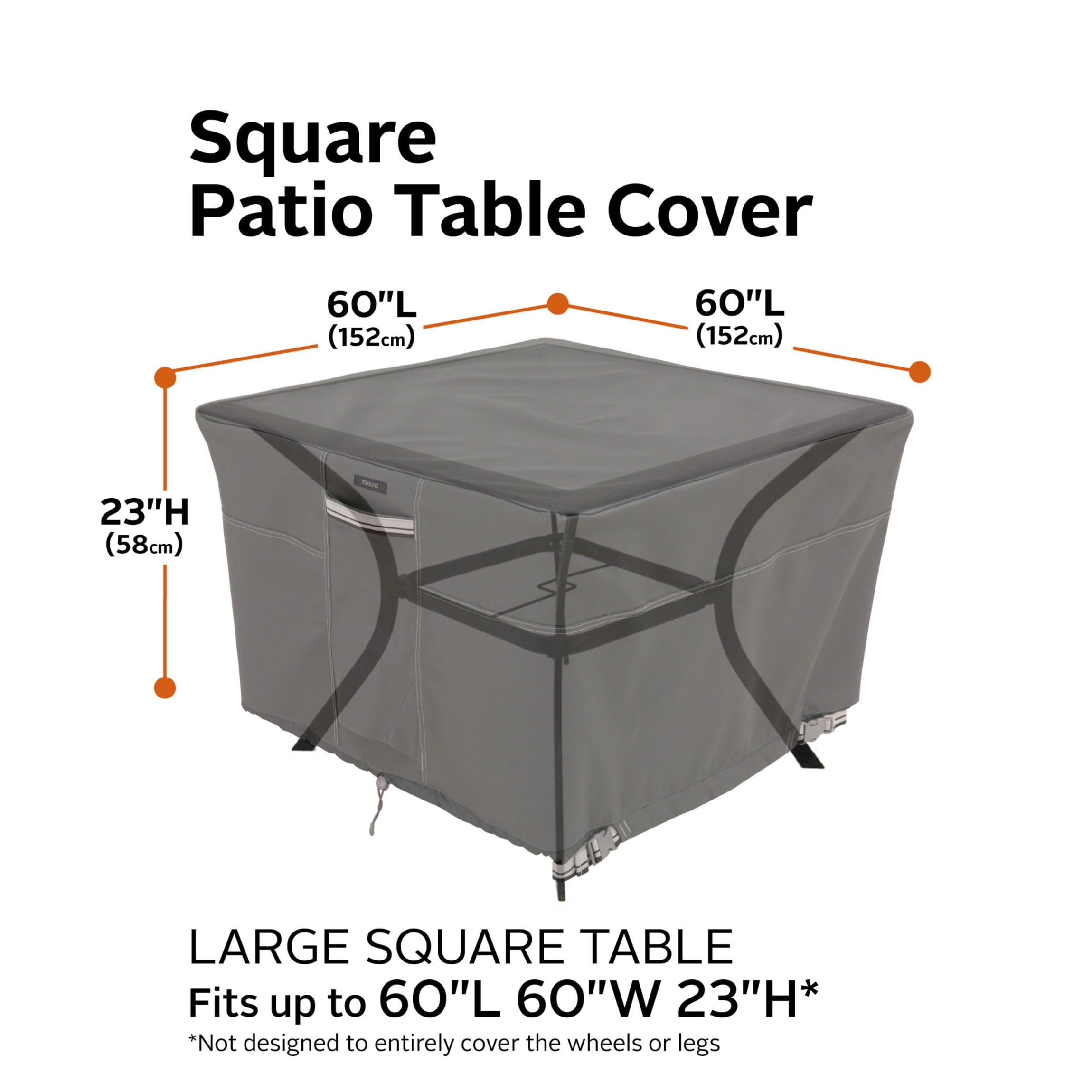 Foto 4 pulgar | Mantel De Patio Classic Accessories Ravenna 152 X 152 X 58 Cm - Venta Internacional.