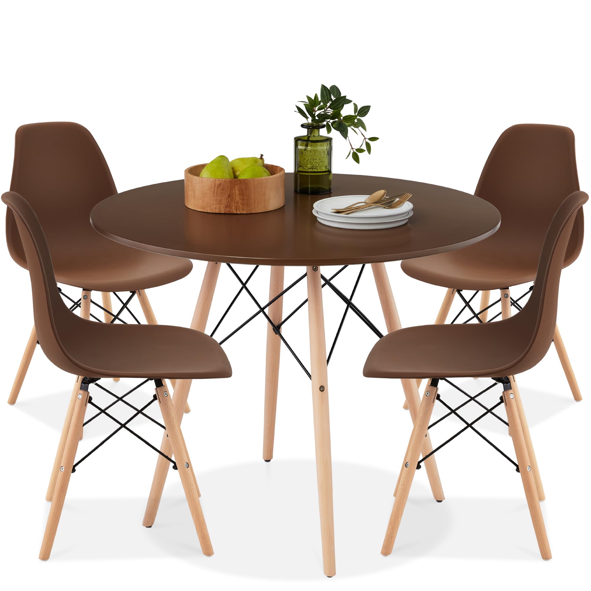 Foto 1 | Juego De Comedor Best Choice Products Compact Mid-century De 5 Piezas - Venta Internacional.