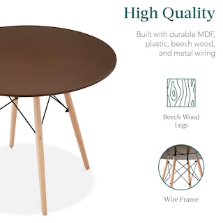 Foto 5 | Juego De Comedor Best Choice Products Compact Mid-century De 5 Piezas - Venta Internacional.