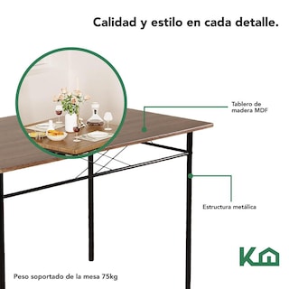 Foto 4 | Comedor Kings Housede 4 Sillas