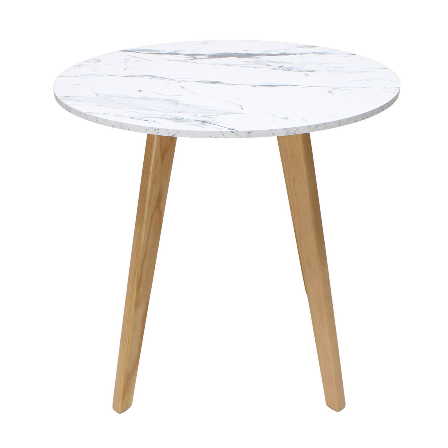Foto 2 | Mesa Frankfurt Piedra 80 Calac Con 4 Sillas Oslo Blanco
