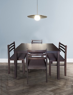 Foto 1 | Comedor Con 4 Sillas Mobi Asturia Chocolate