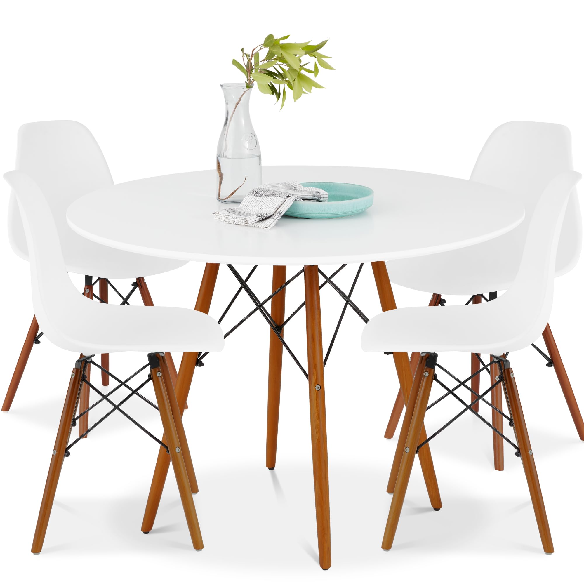 Juego De Comedor Best Choice Products Compact Mid-century De 5 Piezas - Venta Internacional.