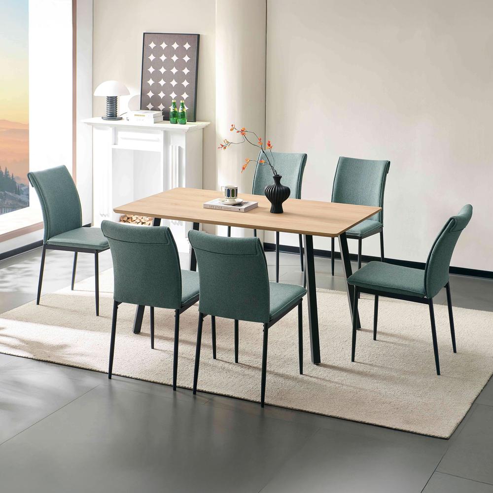 Foto 7 pulgar | Comedor 6 Sillas Modelo Vita Estilo Madera Moderno Elegante