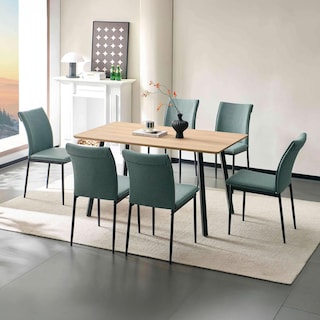 Foto 6 | Comedor 6 Sillas Modelo Vita Estilo Madera Moderno Elegante