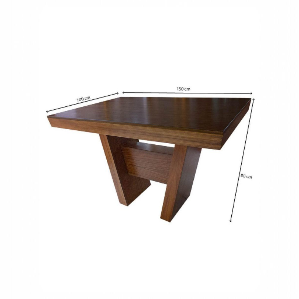 Foto 8 pulgar | Comedor Para 6 Personas Con Parota Natural Modelo Bari