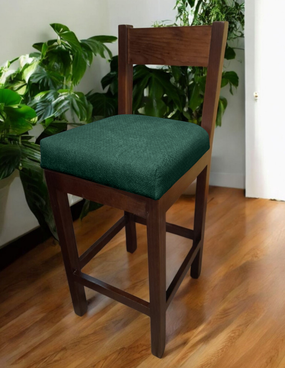 Foto 5 pulgar | Comedor Para 4 Personas De Madera De Parota Color Verde