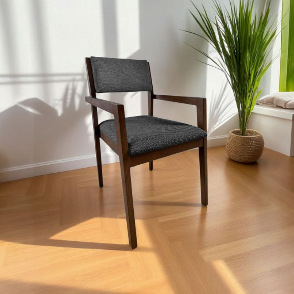 Foto 4 pulgar | Comedor Para 4 Personas De Madera De Parota Colo Gris