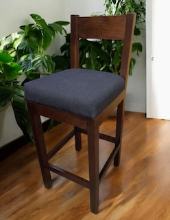 Foto 3 | Antecomedor De Madera Para 4 Personas Color Azul Oscuro