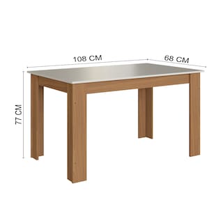 Foto 4 | Comedor 4 Sillas Mesa Rectangular Atlanta Frei