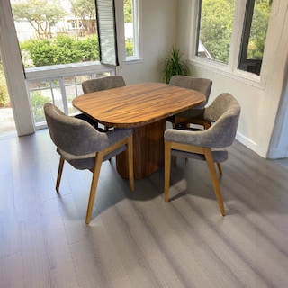 Foto 1 | Comedor De Madera De Parota Para 4 Personas Modelo Fuji