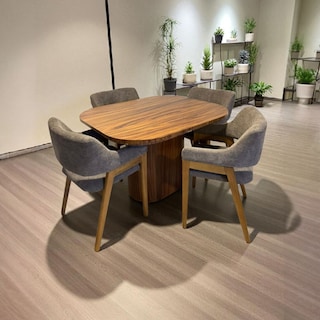 Foto 4 | Comedor De Madera De Parota Para 4 Personas Modelo Fuji