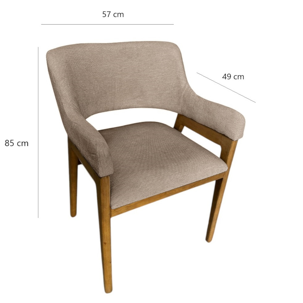 Foto 8 pulgar | Comedor De Madera De Parota Para 4 Personas Modelo Fuji