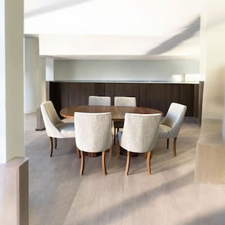 Foto 2 | Comedor Para 6 Personas Gris Claro Con Parota Natural Modelo Jazzo