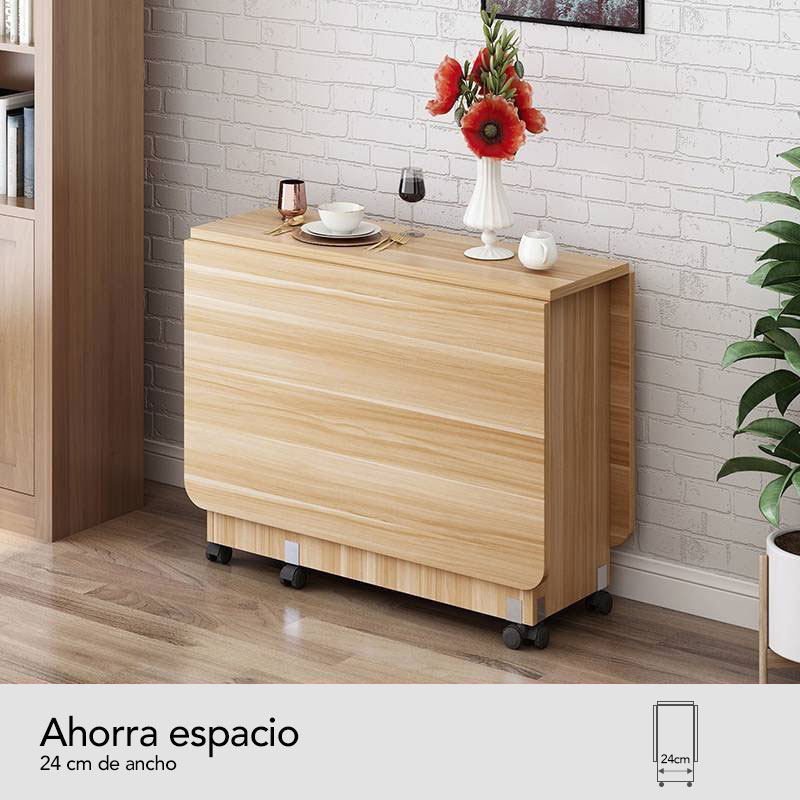 Foto 5 pulgar | Mesa Plegable Bossa Miray color Beige