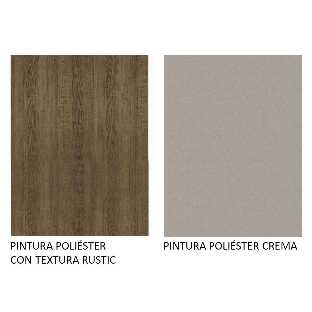 Foto 6 pulgar | Mesa de Comedor Madesa 5364 Rectangular Tapa de Madera Marrón