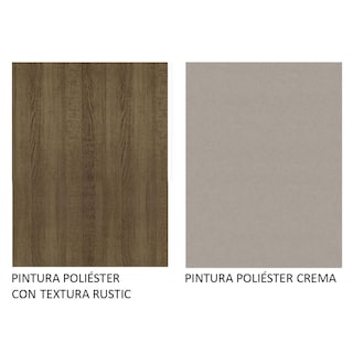 Foto 5 | Mesa de Comedor Madesa 5364 Rectangular Tapa de Madera Marrón