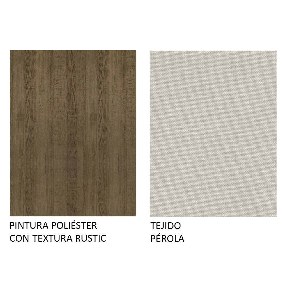 Foto 7 pulgar | Silla Madesa 42905Z4XTPER Marrón 4 Piezas