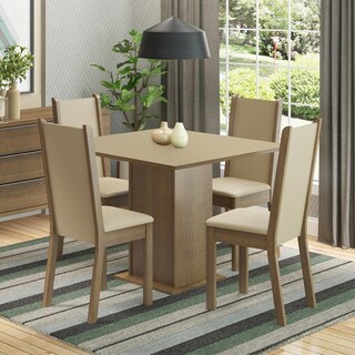 Foto 2 | Comedor Madesa MDJA0400217GPER color Marrón 4 Sillas
