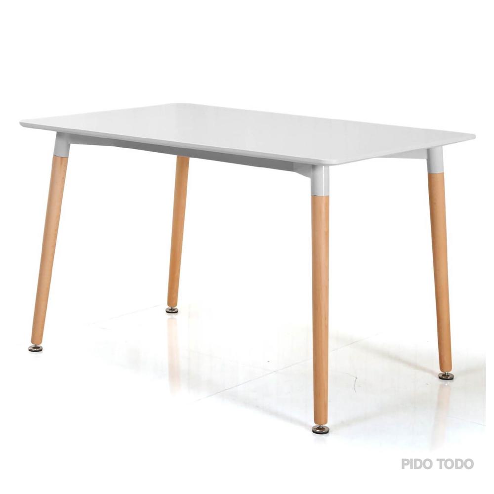 Foto 8 | Mesa Rectangular Elly Decort Comedor Minimalista Estilo Nórdico Moderna