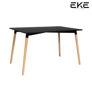 Foto 2 | Mesa Rectangular Eames EKE Life Home GC018 Negra
