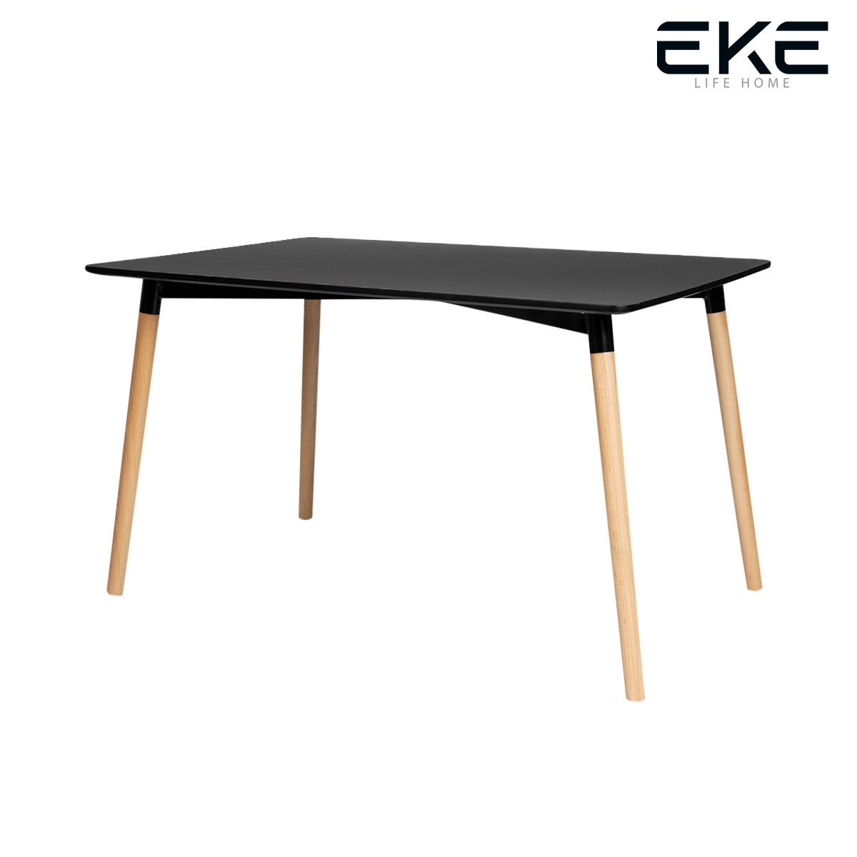 Foto 5 pulgar | Mesa Rectangular Eames EKE Life Home GC018 Negra