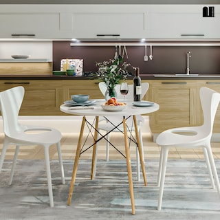 Foto 6 | Comedor Mubson Eren color Blanco para 4 o 5 Personas