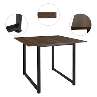 Foto 3 | Comedor Industrial Minimalista Rack & Pack MKZ-MESA90CAFEOS color Marrón 90 X 90 cm
