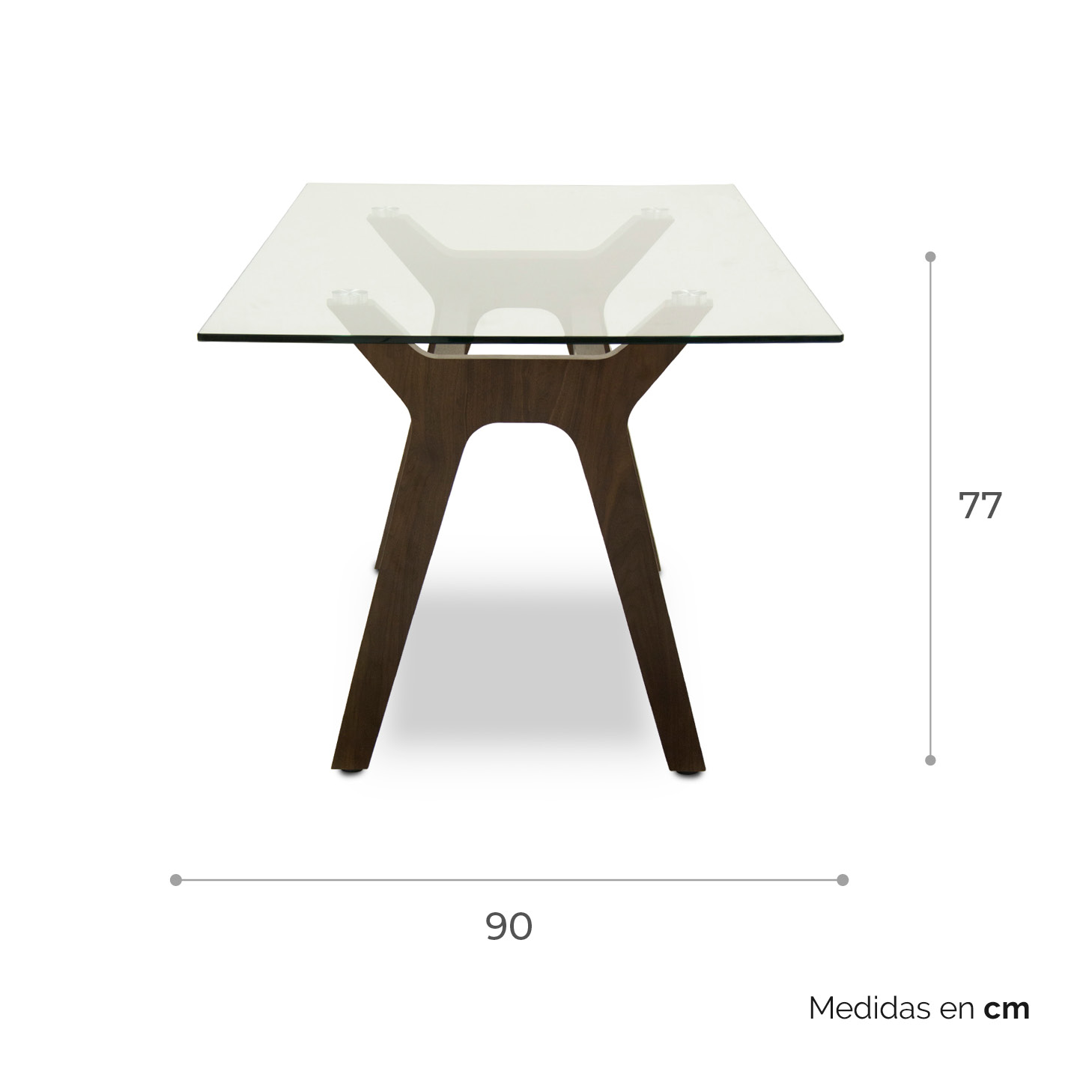 Foto 5 pulgar | Mesa de Comedor Tamarindo Ibe color Marrón