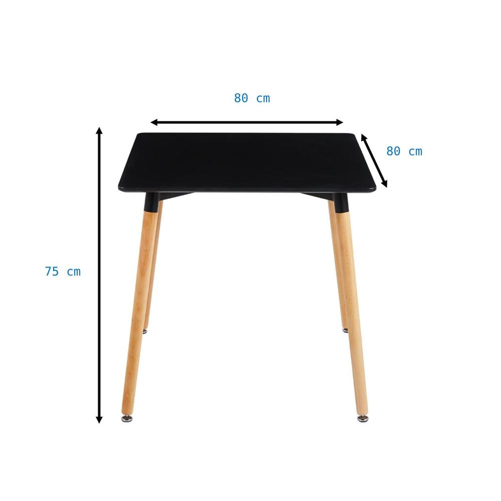 Foto 4 | Mesa Cuadrada Midtown Concept Negra