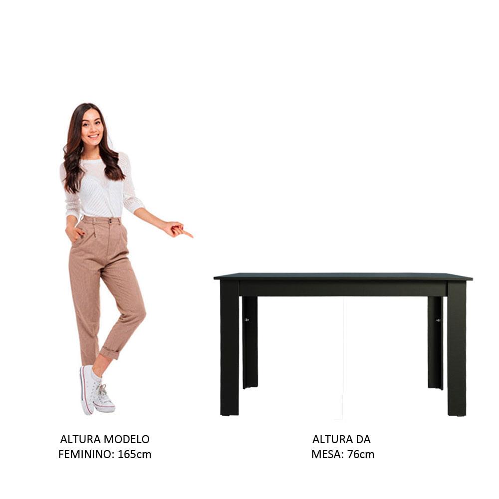 Foto 4 pulgar | Mueble de Comedor Madesa Negro