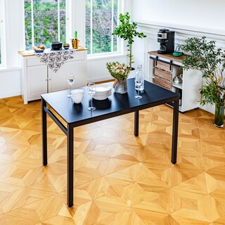 Foto 5 | Mesa de Comedor Home Make Anda Black Wood Negro